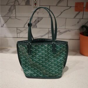 Goyard Emerald Green Tote